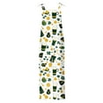 thumbnail image 5 of BiZtdJrK Sale of The Day, St. Patrick's Day Jumpsuits for Women Plus Size Cute Irish Clover Graphic Jumper Pants Summer Casual Sleeveless Wide Leg Linen Overalls with Pockets Green XXXXXL, 5 of 6