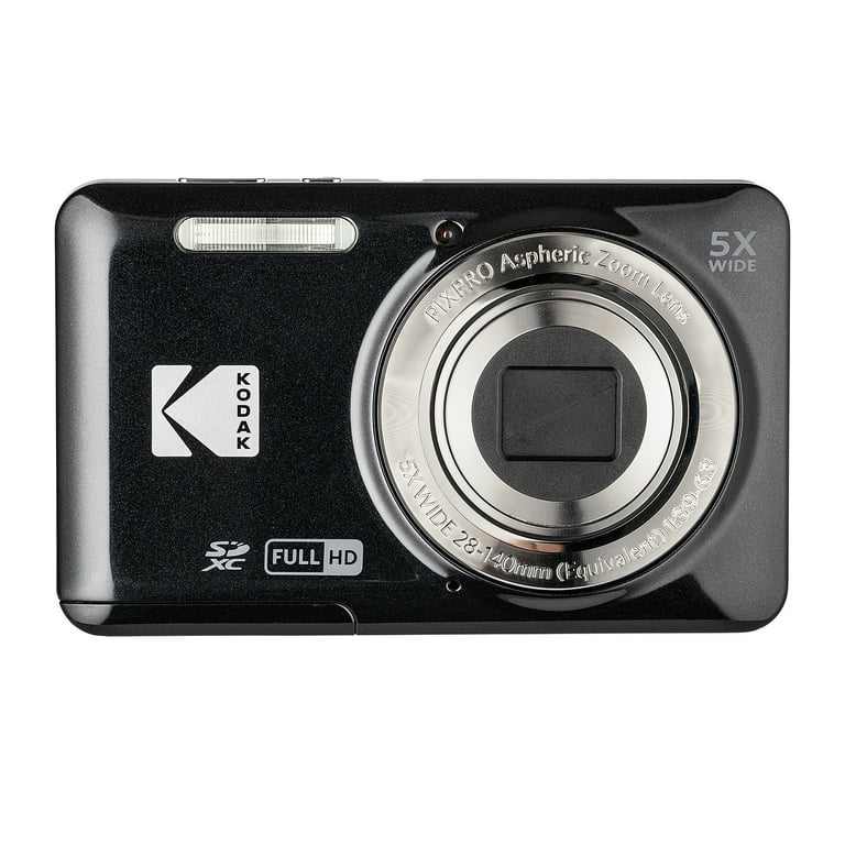 Kodak Pixpro FZ55 Digital Camera (Black) Bundle Including: 128 GB