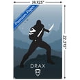 thumbnail image 3 of Marvel Heroic Silhouette - Drax Wall Poster, 14.725" x 22.375", 3 of 3