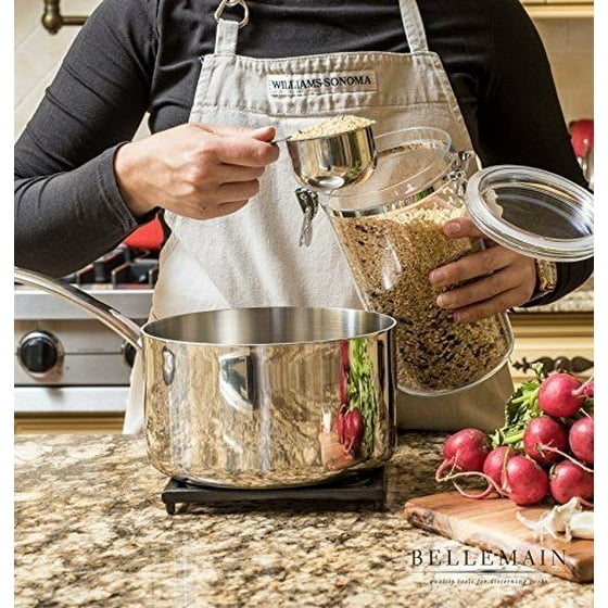 Bellemain 4 Piece Airtight Acrylic Canister Set Food