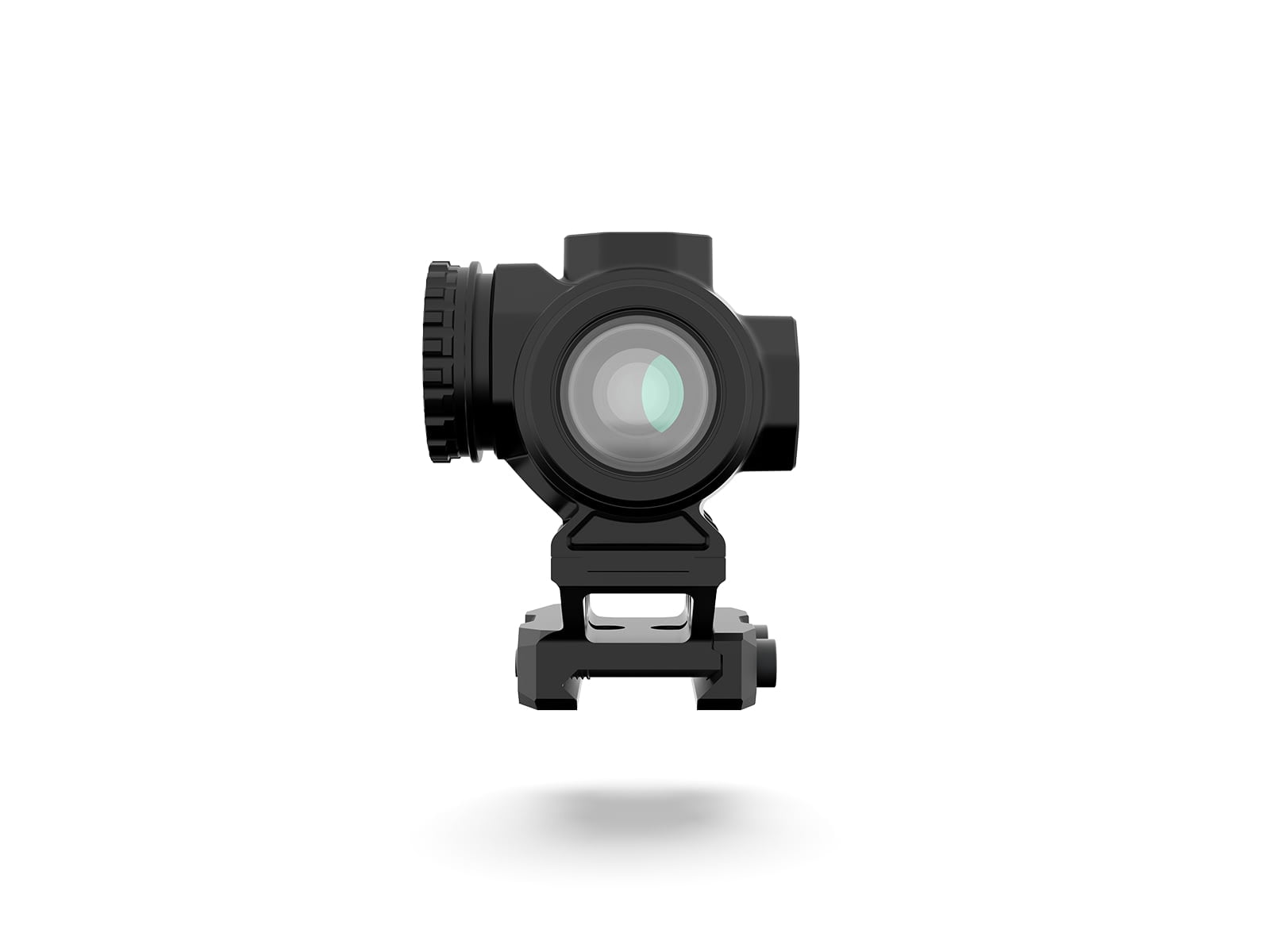 Swampfox Raider Micro Prism 1x20mm Prismatict Sight, 6 MOA Red, Black
