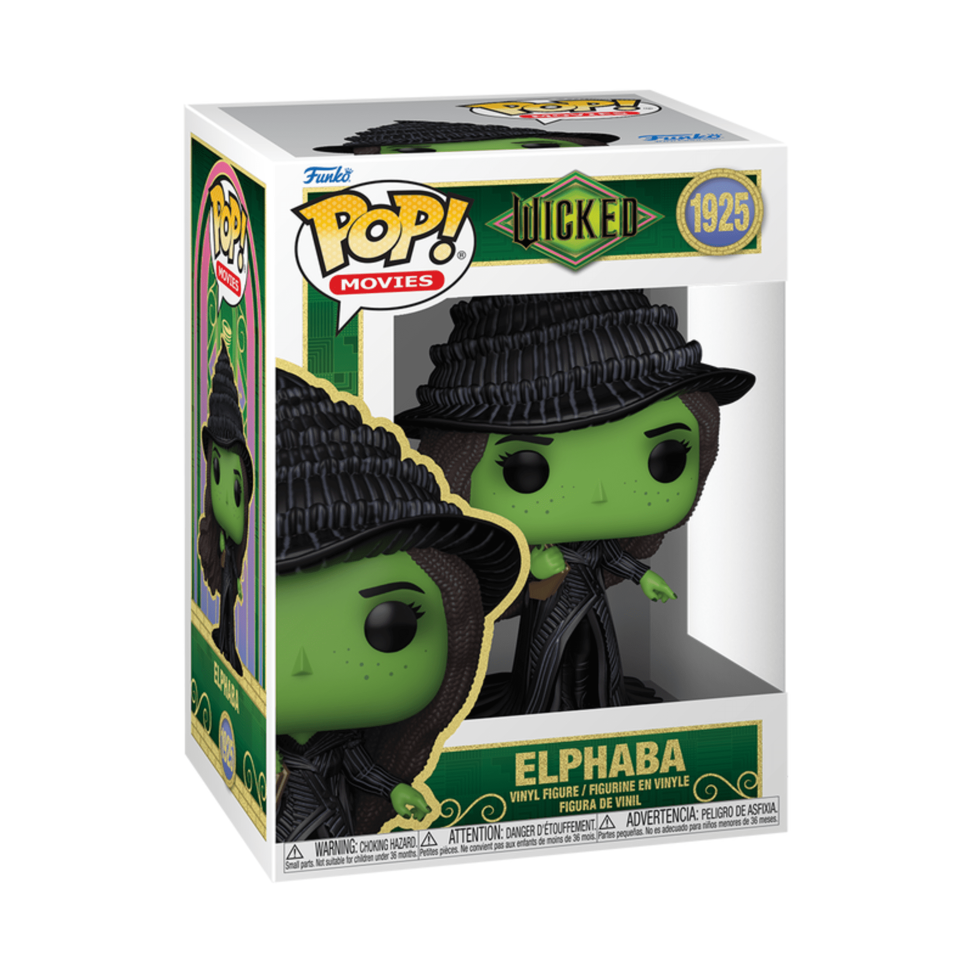 Funko Pop! Disney Wicked for Good Set of 4 – Elphaba, Glinda, Dorothy & Scarecrow Vinyl Figures with Pop Protectors | Collector’s Exclusive