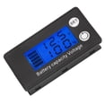 thumbnail image 4 of Cart Battery Meter 2 Wire LCD Battery Meter Percentage Battery Voltage Meter for Lithium LeadAcid Battery Real Time Monitoring, 4 of 7
