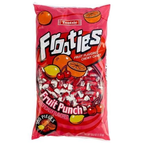 FROOTIES bag candy fruit punch 360 Count 2.42 LBS