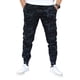 thumbnail image 1 of Jogger cargo de gabardina stretch John Silver Corte skinny y estampado de camuflaje negro, 1 of 4