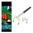 thumbnail image 3 of Pro Billiards Cue Bridge Stick de puente Telescopic Billiards Cue Rest 2 piezas  y baja. shamjiam Puente de billar, 3 of 9
