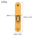 thumbnail image 2 of Sombrero Clips para Viaje, 3uds PU Cuero Sombrero Clips para Mujer Bolso Mano Bolso Equipaje Exterior Viaje Sombrero Acompañante (Amarillo) Unique Bargains fascinadores, 2 of 6