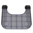 thumbnail image 5 of AlveyTech Plastic Removable Tray Table with Cup Holder, Wheel Chairs & Transport Chairs Trays (Gray), 5 of 9