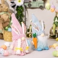 thumbnail image 7 of Moocorvic Knitted Easter Gnomes Decorations Easter Bunny Gnomes Spring Plush Baskets Stuffed Animals Doll Birthday Gifts Table Ornament Home Decor, 7 of 7
