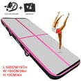 thumbnail image 6 of FBSPORT 5m*1m*0.1m Pink Air Track Brushed Tumbling mat Inflatable Gymnastics airtrack with Electric Air Pump for Practice Gymnastics, Tumbling,Parkour, Home Floor, 6 of 6