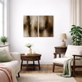 thumbnail image 4 of Canvas Print Neutral Abstract Wall Art Set of 2 Modern Decorative for Living Room Bedroom - 24"x36" x 2, 4 of 8