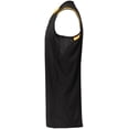 thumbnail image 4 of Holloway Sportswear S Retro Basketball Jersey Black/Light Gold/White 224076, 4 of 5