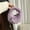 PURPLE, variant on Solid Color Plush Ladies Messenger Bag Soft Faux Fur Women's Small Shoulder Bags Luxury Female Tote Purse Dinner Clutch Handbags