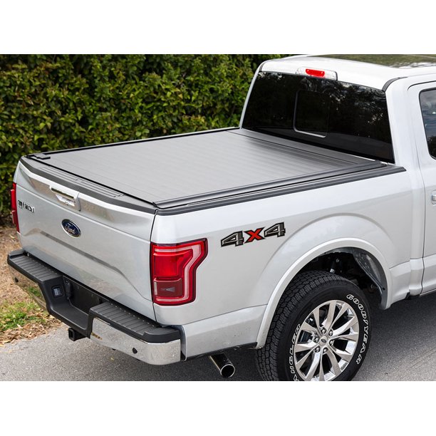 Gatortrax Retractable Mx Tonneau Truck Bed Cover 2015 2018 Ford F150 5 5 Ft Bed Walmart Com Walmart Com