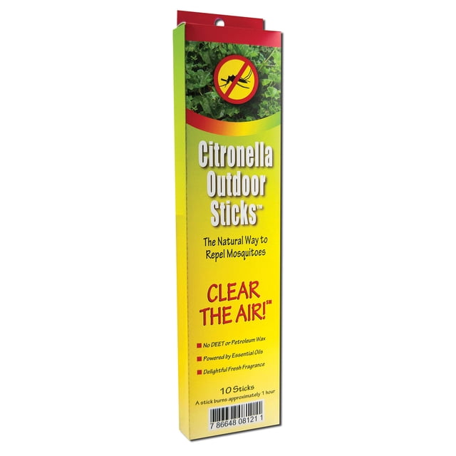 Palitos de citronela para exteriores Neem Aura Naturals, 10 unidades