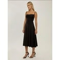 thumbnail image 2 of A-Line Sleeveless Maxi Dress with Laced Closure, 2 of 5