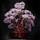 thumbnail image 4 of Árbol de la fortuna de cristal for interiores, árbol del dinero de calcedonia, árbol de la suerte for sala de estar, decoración de oficina, 4 of 5
