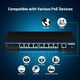 thumbnail image 3 of Conmutador Ethernet HYN @NET 9 puertos Fast Ethernet PoE 8 PoE+ 96 W, 3 of 6