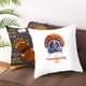 thumbnail image 4 of Fundas de almohada decorativas de otoño con diseño de pavo de Acción de Gracias, piel de melocotón, para sofá, decoración de Acción de Gracias, artículos en liquidación., 4 of 8