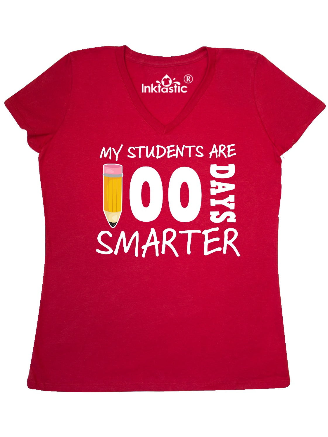 My students are 100 days smarter shirt