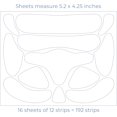 thumbnail image 3 of HAHDAXIA Bandes Anti-Rides à Couvrance Totale pour le Visage, 192 Patchs Anti-Rides en 8 Formes, 3 of 7