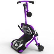 EzyRoller: Drifter Pro X - Purple -Ride-On Scooter, Cambering Motion, Pedal Free Cart, Hand Brakes, Extendable Frame, 220lb Capacity, Kids-Adults 9+