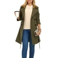 thumbnail image 4 of Gabardina Steve Madden de lana sintética con doble botonadura para mujer, 4 of 7