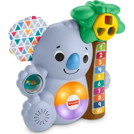 Fisher-Price Linkimals Counting Koala Baby & Toddler Learning Toy with Music & Lights