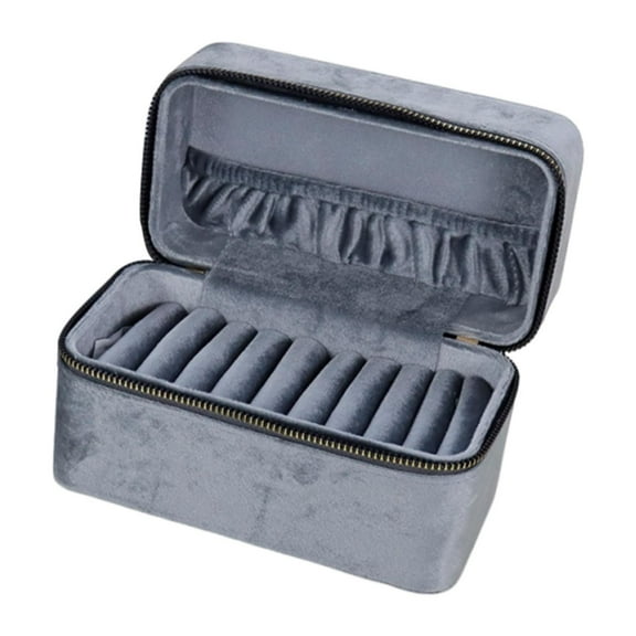FVDPWYE Bracelet Storage Box Bangle Holder with 9 Slots Container Showcase Organizer for Gray