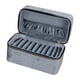 thumbnail image 1 of Caja para guardar pulseras, vitrina para joyas, organizador de mesa de cuero sintético de terciopelo. Gris, 1 of 9