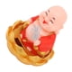 thumbnail image 5 of Estatua de Buda Solar, Adorno de Coche de Buda Maitreya, Diseño de Cara Sonriente, Ahorro de Energía, Decretación de Escrito para Hogar, símbolo de Suerte, Plástico, 5 of 7