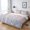 Pink, Purple, Beige, variant on 4 Pieces Duvet Cover Queen Bedding Sets Watercolor Mosaic Tiles Pattern for Bedroom Decor,Ultra Soft Luxury Comforter Cover Set with Bed Sheet and Decorative Pillow Shams