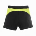 thumbnail image 6 of HCNTES High Waisted Dolphin Board Shorts for Women 2.5'' - Quick Dry Swim Beach Bathing Suit Bottoms with Liner(Yellow,S), 6 of 8