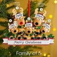 thumbnail image 2 of Cientrug Cartoon Christmas Tree Hanging Ornament Office Hotel Mall Living Room Decoration Holiday Decorative Pendant Home Supplies 5 Animals, 2 of 6