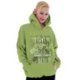thumbnail image 6 of Rhode Island RI State Flower Souvenir Hoodie Sweatshirt Women Brisco Brands X, 6 of 9