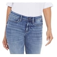 thumbnail image 2 of NYDJ Womens High Rise Knee-Length Denim Shorts, 2 of 3