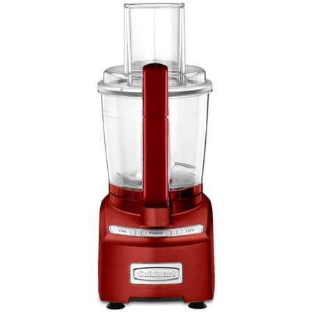 Certified Refurbished Cuisinart 7-Cup Elite Collection Food Processor, Red