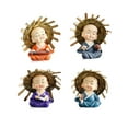 thumbnail image 3 of Estatuas de Kung Fu para niños, figuritas chinas de Kung Fu para niños, regalos coleccionables delicados, lindos Gong Fu para salpicadero de coche, 4 7cm, 3 of 8