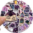 thumbnail image 3 of Pegatinas Bookishs de vinilo impermeable, estilo anime, 100 unidades, 5-7 cm, 3 of 5