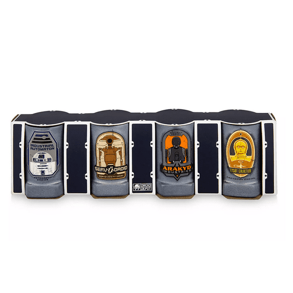 Disney Parks Star Wars Galaxy Edge Droid Depot Toothpick Holder Set New w Box