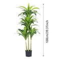thumbnail image 3 of KER Lifelike Potted Large Indoor Decorative Faux Greenery Tropical Tree For Home, 3 of 6