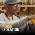 thumbnail image 3 of DEWALT Wireless Bluetooth Neckband Headphones — Neckband Earphones with 30H Runtime — Secure Magnetic Earbuds — Noise-Isolating Wireless Earbuds — Jobsite Pro Built-in Mic for Crystal-Clear Calls, 3 of 5