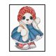 thumbnail image 2 of Wdftyju 11CT punto de cruz parcial vestido azul conejo estampado DIY arte 25x30cm (1324) Wdftyju 6xt9uw4ab2ms1mh8D03, 2 of 8