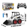 thumbnail image 2 of DOUBLE E RC Skid Steer Loader Toy for Kids,1:14 Scale Remote Control Construction Truck with Lights Sound & Sounds 2.4GHz RC Truck Toy, 360&deg;Rotation, 2 of 8