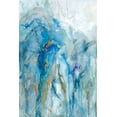 thumbnail image 2 of Robinson, Carol 13x18 White Modern Wood Framed Museum Art Print Titled - Abstract Lapis, 2 of 4