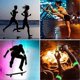 thumbnail image 4 of 20 x Reflective Safety Armbands High Visibility Ankle Straps Wristbands Reflective Snap Armbands for Kids Adults Cycling Running Jogging, 4 of 5
