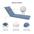 thumbnail image 7 of Covers & all CoverRite Rectangle Lounge Chair Cushion, Foam UV and Fade Resistant Lounge Chair, 7 of 7