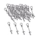 thumbnail image 1 of 50 broches de pesca, clips para equipo, accesorios de pesca compactos, de acero inoxidable 15mm, 1 of 9