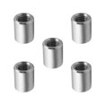 thumbnail image 1 of Huggegwe 5 Pcs Écrous de Connecteur Ronds Écrou de Raccord de Tige Filetée pour Connecter Deux Arbres Filetés CJB91-25834, 1 of 5