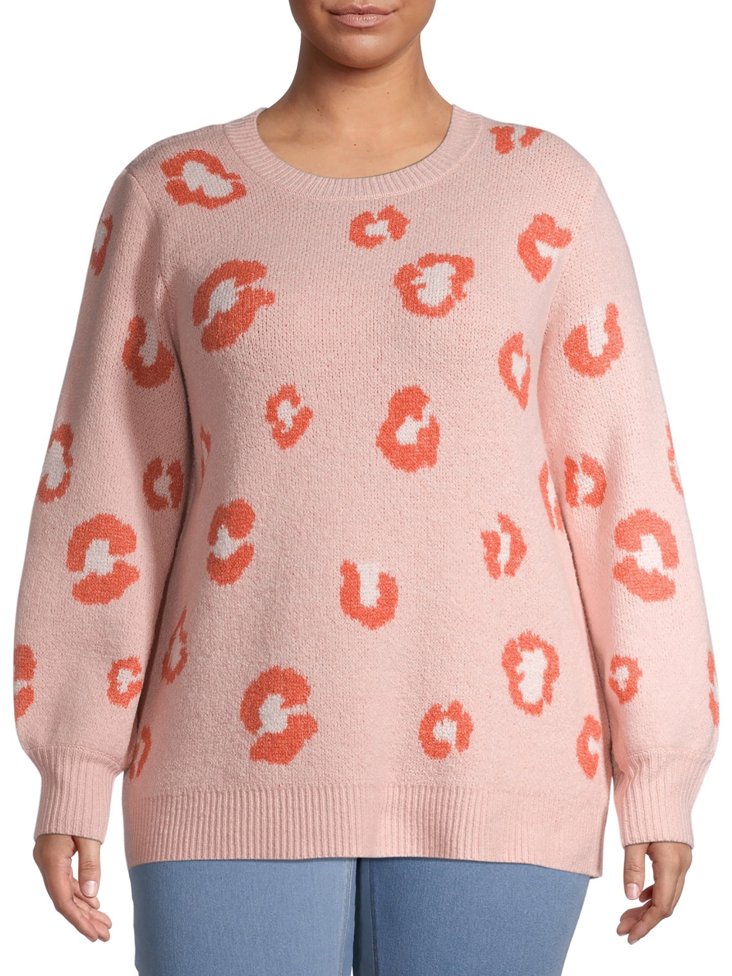 cheetah sweater walmart